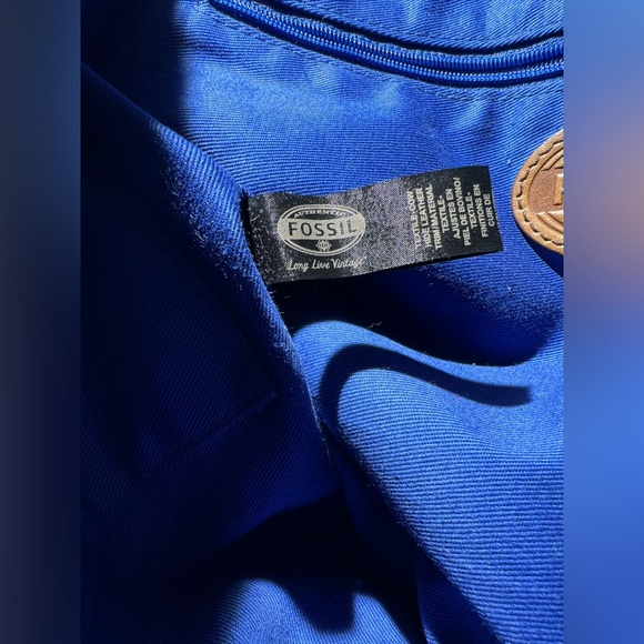 Fossil Explorer Striped Multicolored Crossbody Bag - Picture 12 of 12